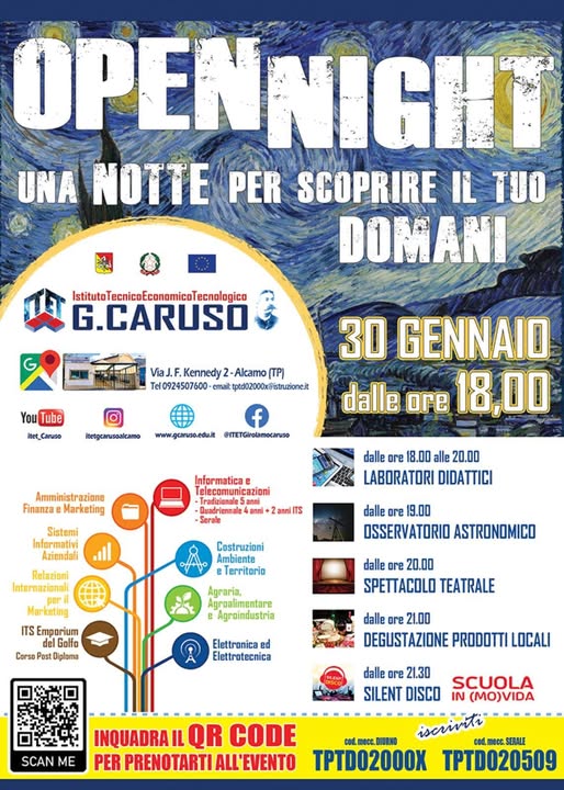 Open Night Caruso